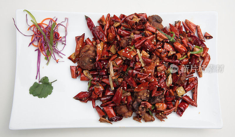 Chongqing Fried chicken with hot chilli  (重庆辣子鸡)